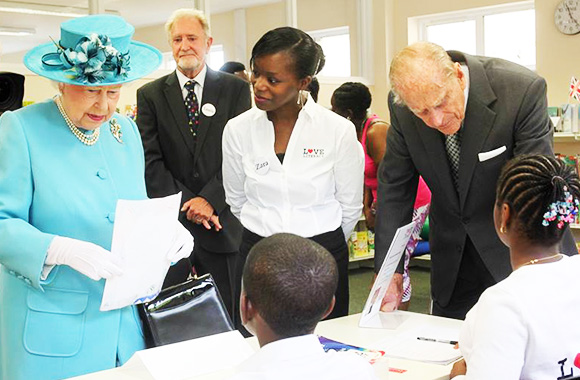 The Queen's visit
